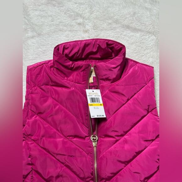 NWT - Michael Kors - Quilted Vest - Picture 2 of 4